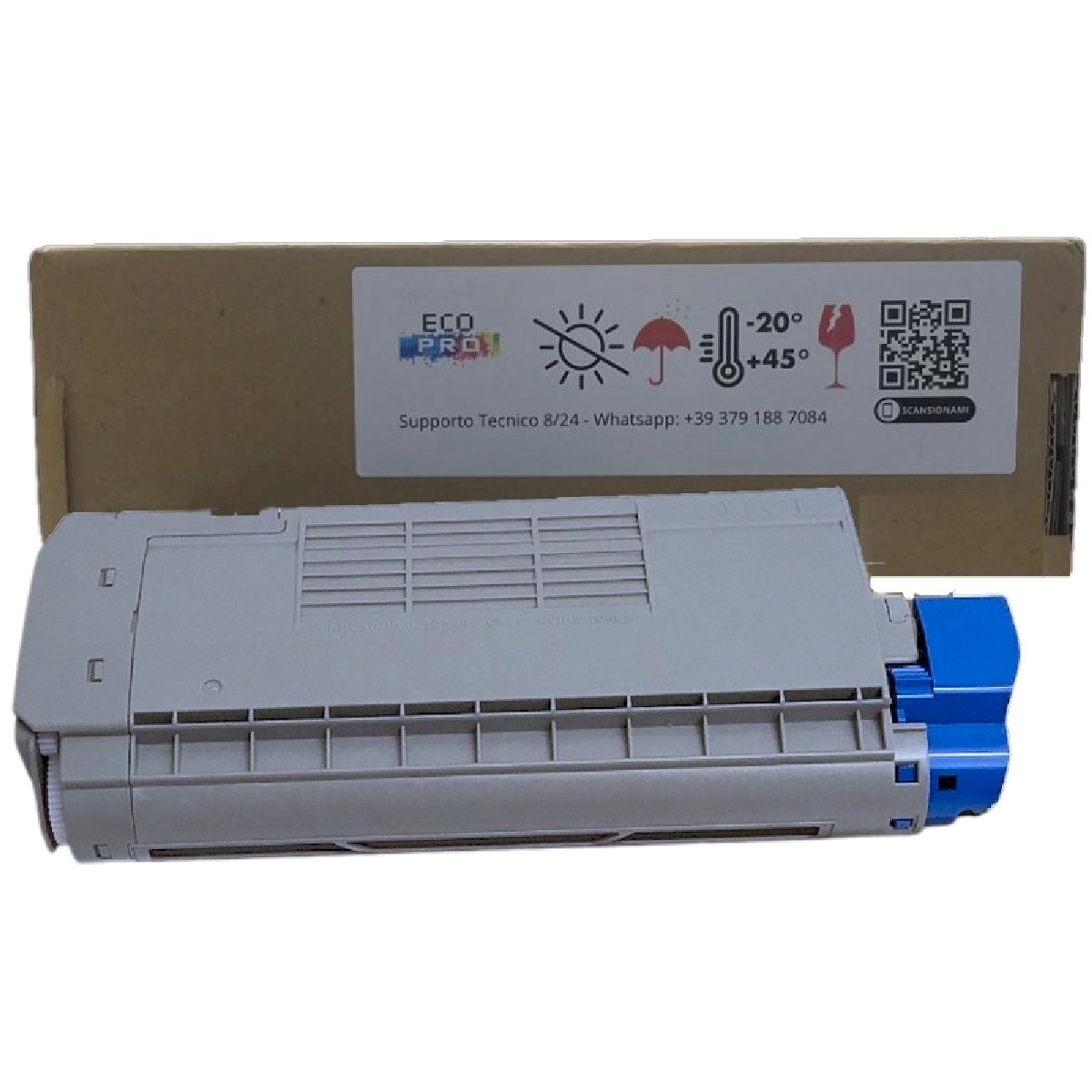 OKI - 44318659 - Toner Rigenerato Bianco - Resa pagine: 6.000 - EAN: 5031713056546 - Compatibile con: ES7411WT