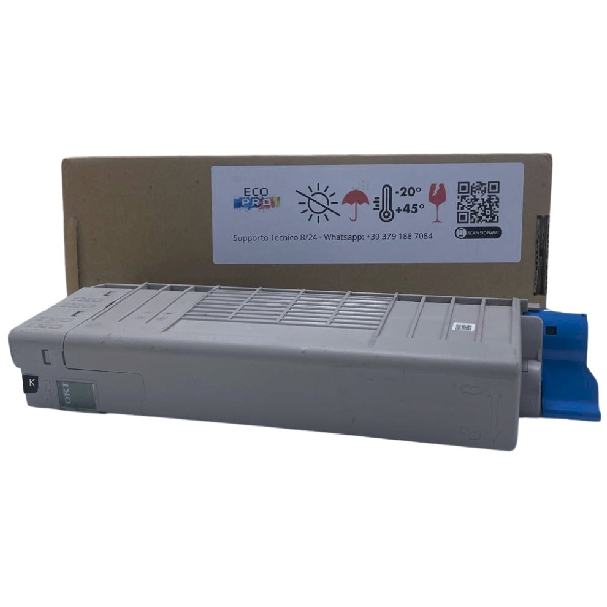 OKI - 46507624 - Toner Rigenerato Nero - Resa pagine: 11.000 - EAN: 5031713068563 - Compatibile con: ES7412 ES 7412 n dn