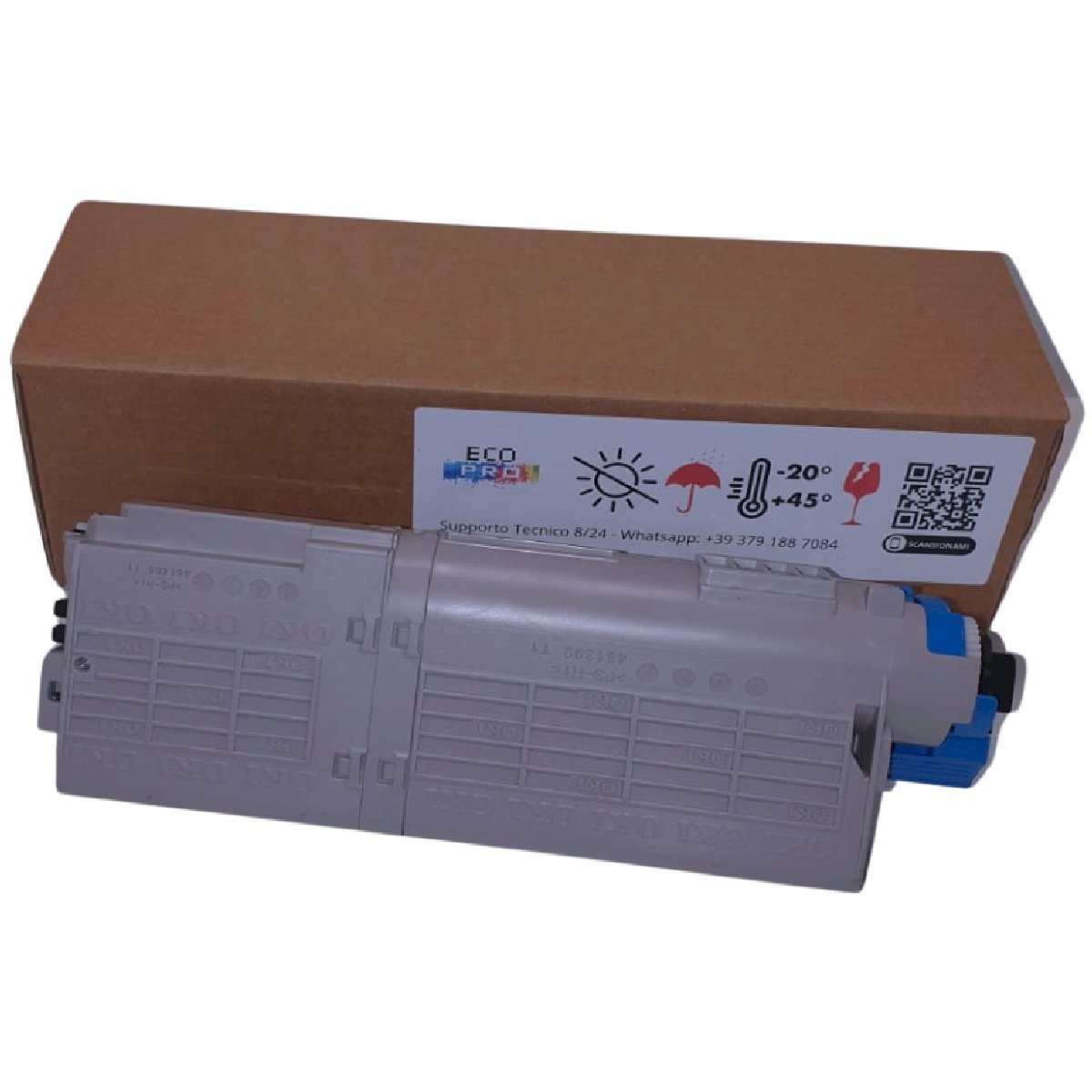 OKI - 46490606 - Toner Rigenerato Magenta - Resa pagine: 6.000 - EAN: 5031713067740 - Compatibile con: C532 C542 MC563 MC573 532 542 573 563