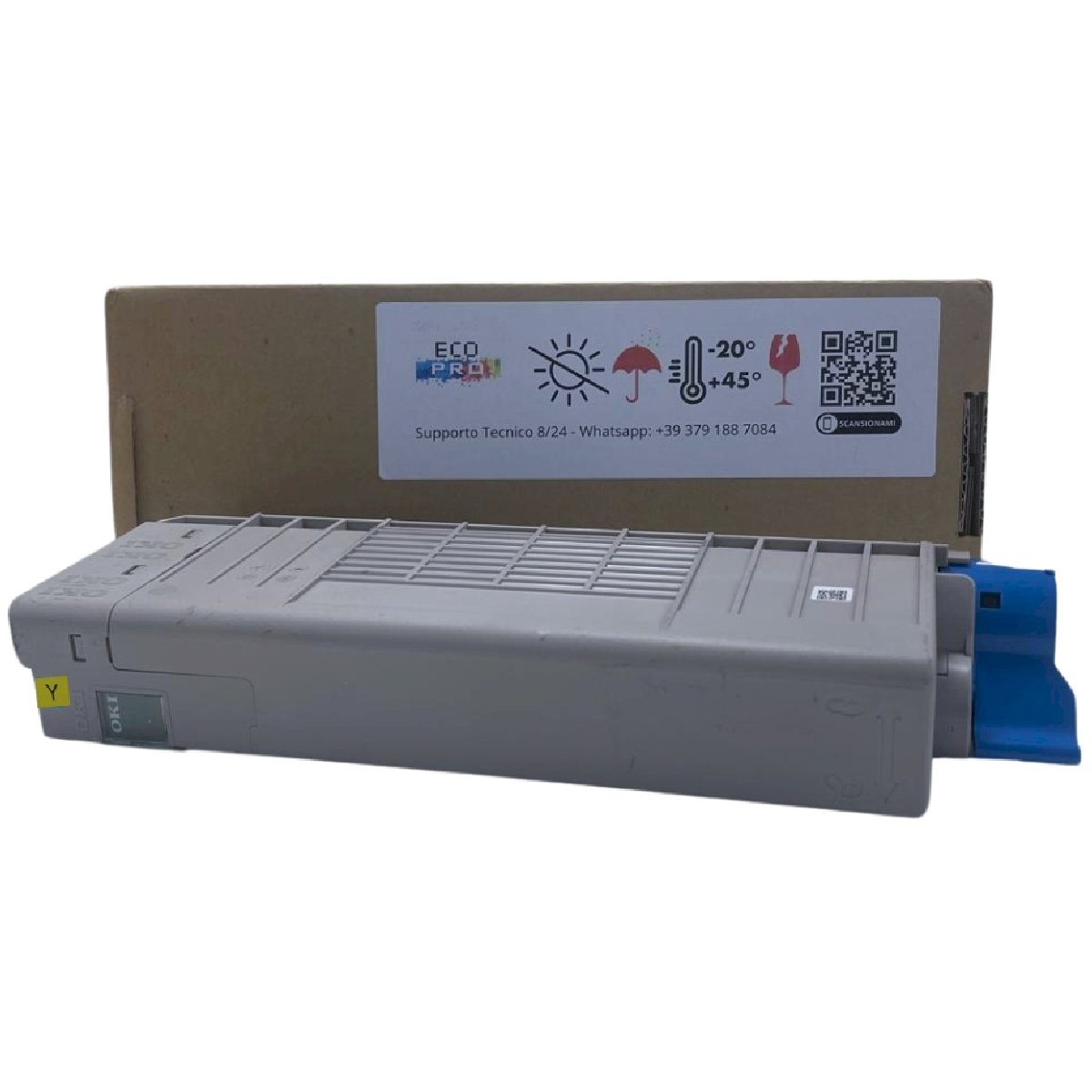 OKI - 45396301 - Toner Rigenerato Giallo - Resa pagine: 6.000 - EAN: 5031713057659 - Compatibile con: MC760 MC770 MC780