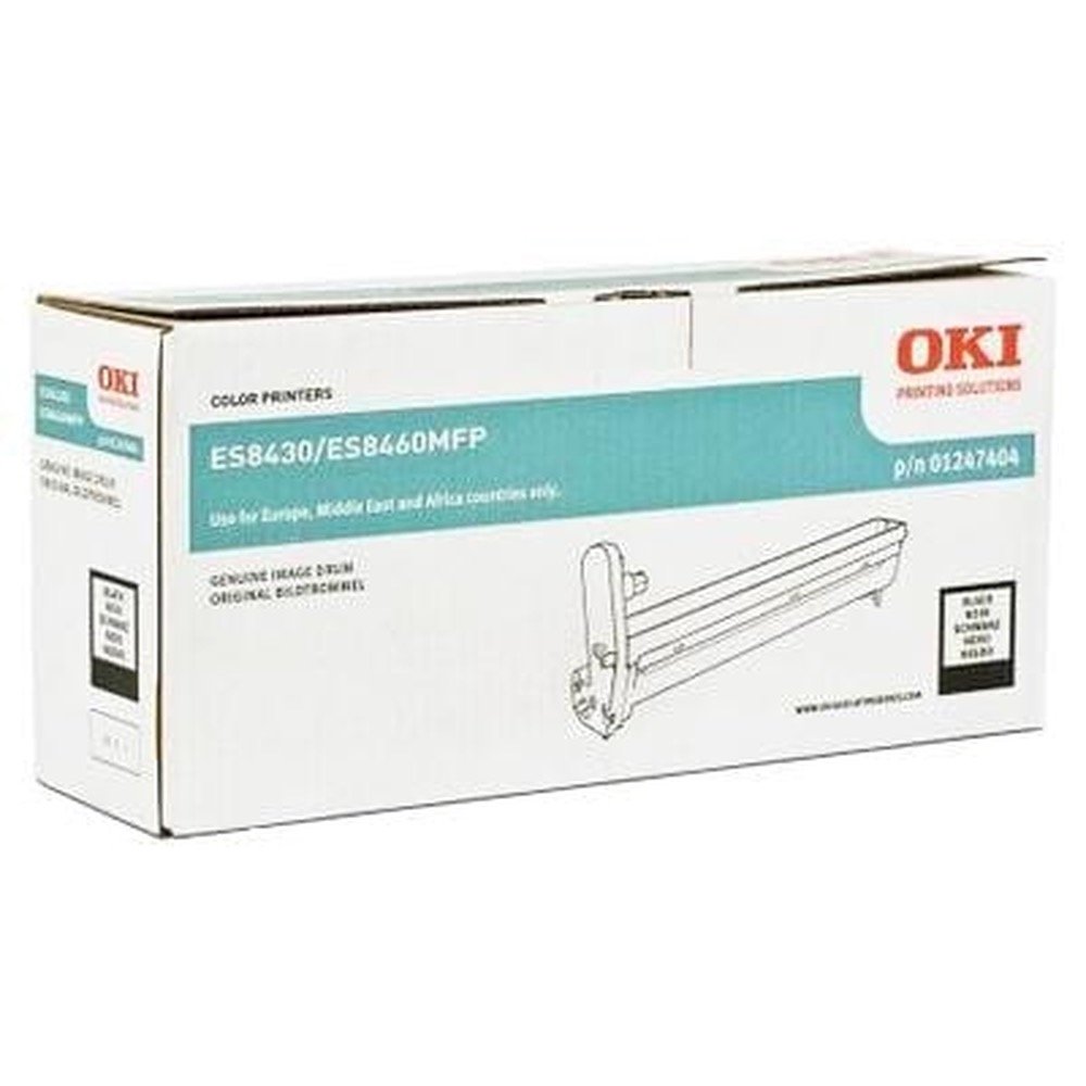 OKI - 01247404 - Tamburo Originale-Universale⢠Nero - Resa pagine: 20.000 - EAN: 5031713043812 - Compatibile con: ES8430, ES8451, ES8461, ES8460