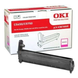 OKI - 43870006 - Tamburo  Originale-Universale™ Magenta - Resa pagine: 20.000 - EAN: 5031713040101 - Compatibile con: C5650, C5750