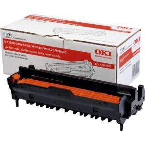 OKI - 43979002 - Tamburo  Originale-Universale™ Nero - Resa pagine: 5.000 - EAN: 5031713042570 - Compatibile con: B410, B430, B440, MB460, MB470, MB480, B, MB, 410, 430, 440, 460, 470, 480