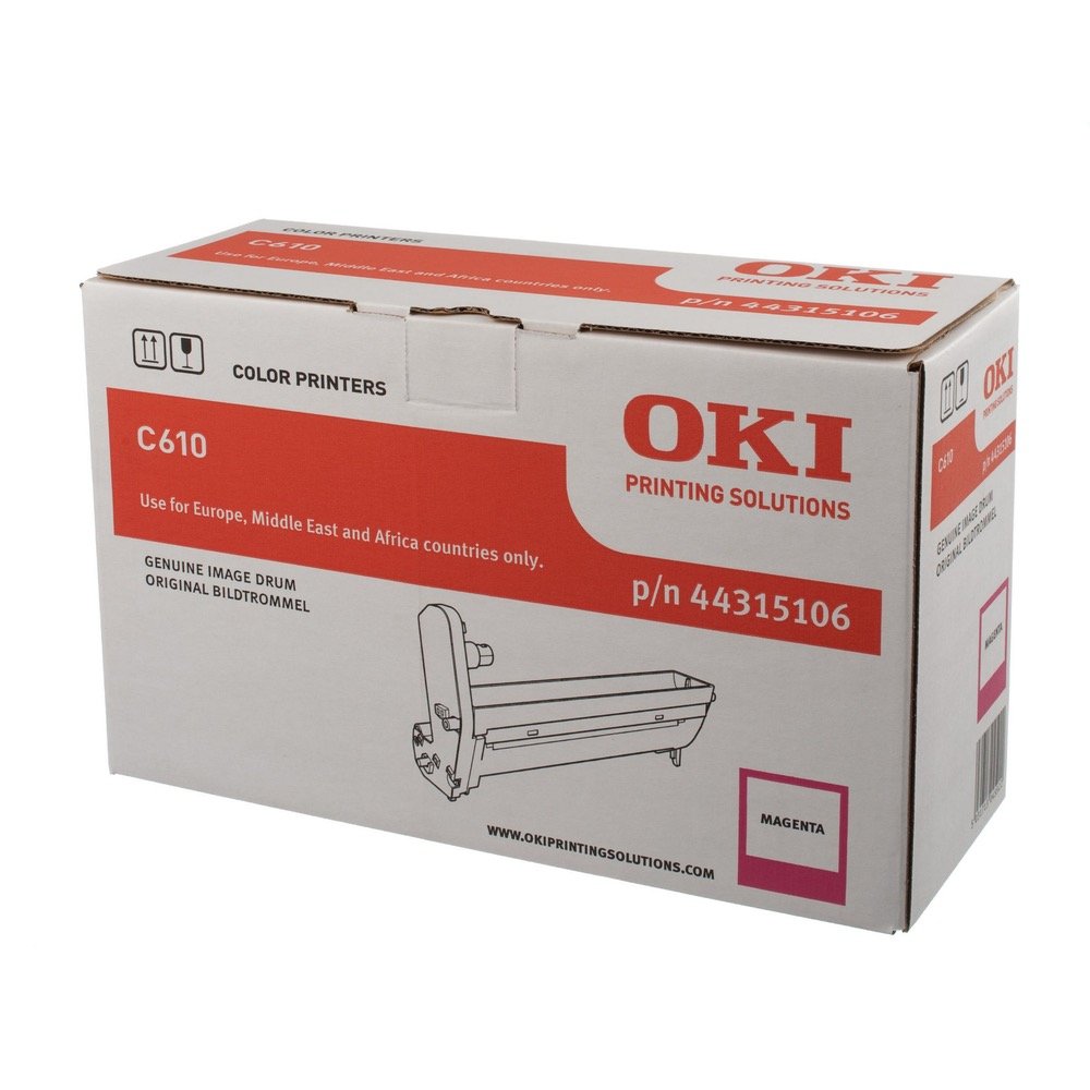 OKI - 44315106 - Tamburo Originale-Universale⢠Magenta - Resa pagine: 20.000 - EAN: 5031713045922 - Compatibile con: C610