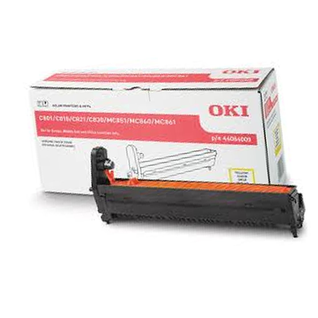 OKI - 44844472 - Tamburo Originale-Universale™ Nero - Resa pagine: 30.000 - EAN: 5031713064039 - Compatibile con: MC853, MC873, MC863, MC883
