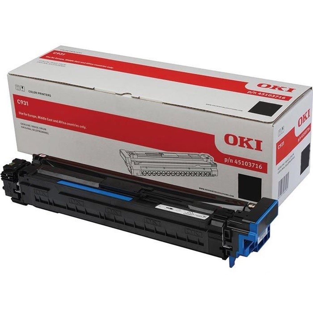 OKI - 45103716 - Tamburo Originale-Universale⢠Nero - Resa pagine: 40.000 - EAN: 5031713061205 - Compatibile con: C931, C911