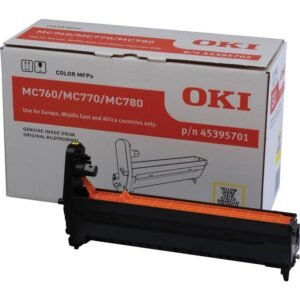 OKI - 45395701 - Tamburo Originale-Universale™ Giallo - Resa pagine: 30.000 - EAN: 5031713058458 - Compatibile con: MC760, MC770, MC780