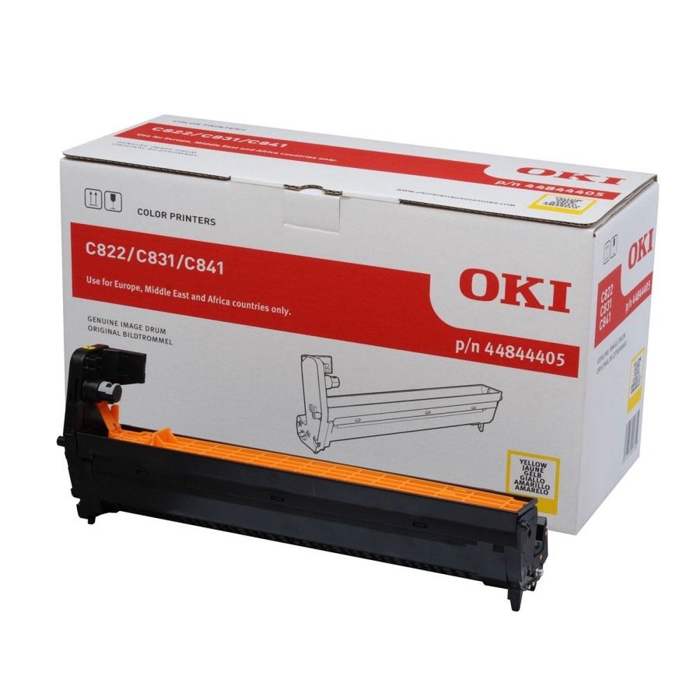 OKI - 46438001 - Tamburo Originale-Universale⢠Giallo - Resa pagine: 30.000 - EAN: 5031713066736 - Compatibile con: C823, C833, C843