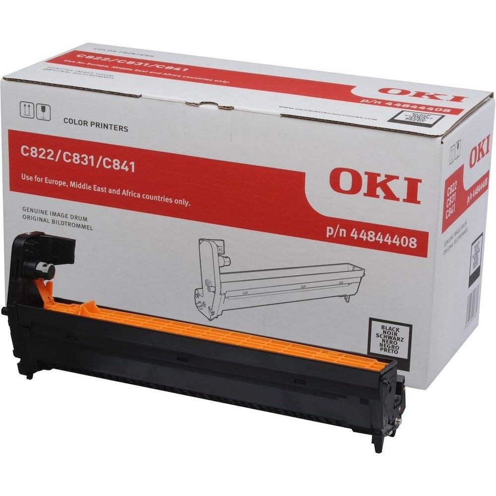 OKI - 46438004 - Tamburo Originale-Universale™ Nero - Resa pagine: 30.000 - EAN: 5031713066767 - Compatibile con: C823, C833, C843