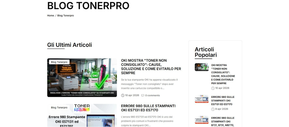 Tonerpro Blog