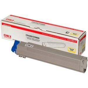 OKI - 42918913 - Toner  Originale-Universale™ Giallo - Resa pagine: 15.000 - EAN: 5031713026815 - Compatibile con: C9600, C9650, C9800, C9850