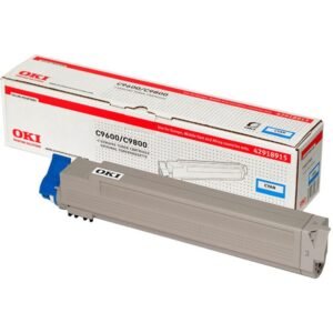 OKI - 42918915 - Toner  Originale-Universale™ Ciano - Resa pagine: 15.000 - EAN: 5031713026839 - Compatibile con: C9600, C9650, C9800, C9850