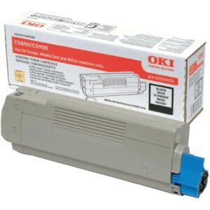 OKI - 43324424 - Toner  Originale-Universale™ Nero - Resa pagine: 6.000 - EAN: 5031713031680 - Compatibile con: C5800, C5900, C5550