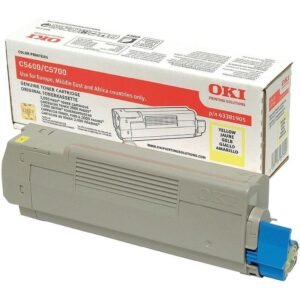 OKI - 43381905 - Toner Originale-Universale™ Giallo - Resa pagine: 2.000 - EAN: 5031713031390 - Compatibile con: C5600, C5700