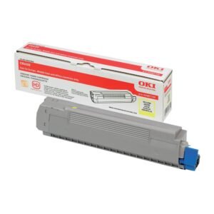 OKI - 43487709 - Toner Originale-Universale™ Giallo - Resa pagine: 6.000 - EAN: 5031713037712 - Compatibile con: C8600, C8800