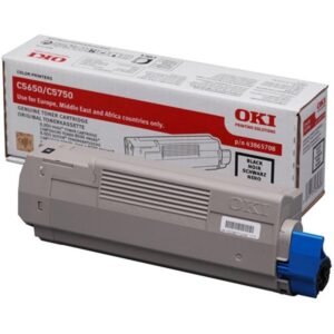 OKI - 43865708 - Toner  Originale-Universale™ Nero - Resa pagine: 8.000 - EAN: 5031713039808 - Compatibile con: C5650, C5750