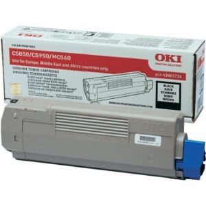 OKI - 43865724 - Toner Originale-Universale™ Nero - Resa pagine: 8.000 - EAN: 5031713039884 - Compatibile con: C5850, C5950, MC560