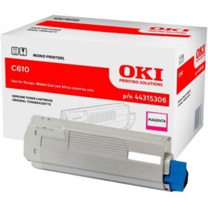 OKI - 44315306 - Toner  Originale-Universale™ Magenta - Resa pagine: 6.000 - EAN: 5031713045847 - Compatibile con: C610