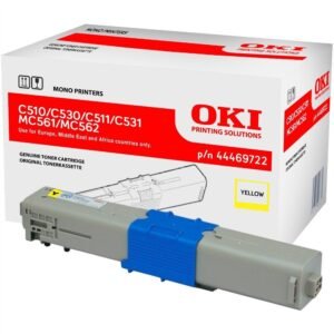 OKI - 44469722 - Toner Originale-Universale™ Giallo - Resa pagine: 5.000 - EAN: 5031713048602 - Compatibile con: C510, C530, MC561, C511, C531, MC562