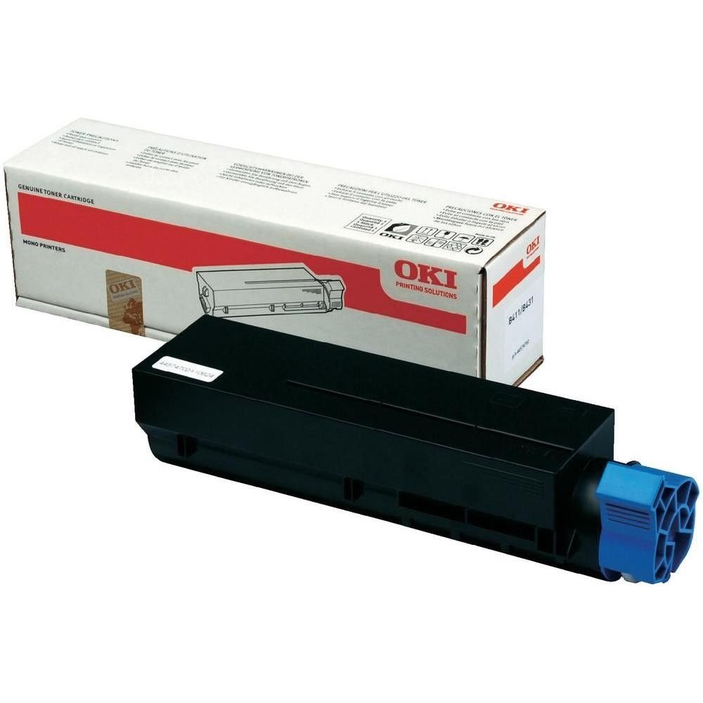 OKI - 44574702 - Toner Originale-Universale™ Nero - Resa pagine: 3.000 - EAN: 5031713048688 - Compatibile con: B411, B431, MB461, MB471, MB491