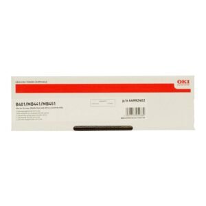 OKI - 44992402 - Toner  Originale-Universale™ Nero - Resa pagine: 2.500 - EAN: 5031713055389 - Compatibile con: B401, MB441, MB451