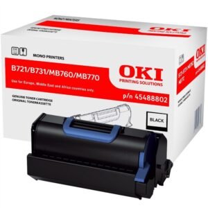 OKI - 45488802 - Toner Originale-Universale™ Nero - Resa pagine: 18.000 - EAN: 5031713059752 - Compatibile con: B721, B731, MB760, MB770