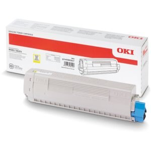 OKI - 45862837 - Toner Originale-Universale™ Giallo - Resa pagine: 7.300 - EAN: 5031713064176 - Compatibile con: MC853, MC873, MC863, MC883