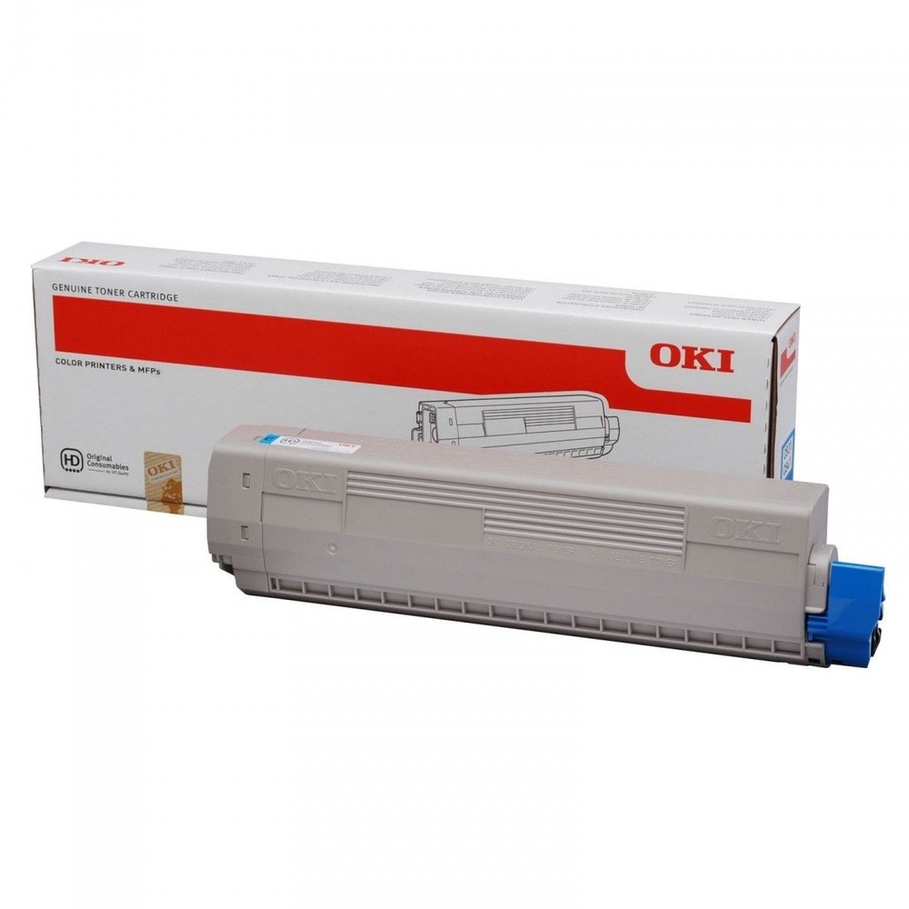 OKI - 46443103 - Toner Originale-Universale⢠Ciano - Resa pagine: 10.000 - EAN: 5031713066835 - Compatibile con: C833, C843