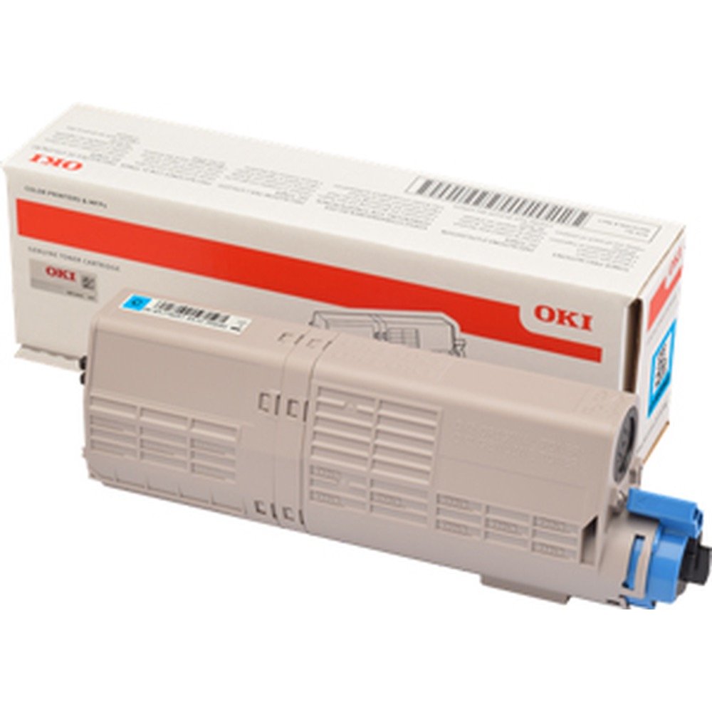 OKI - 46490607 - Toner Originale-Universale⢠Ciano - Resa pagine: 6.000 - EAN: 5031713067757 - Compatibile con: C532, C542, MC563, MC573